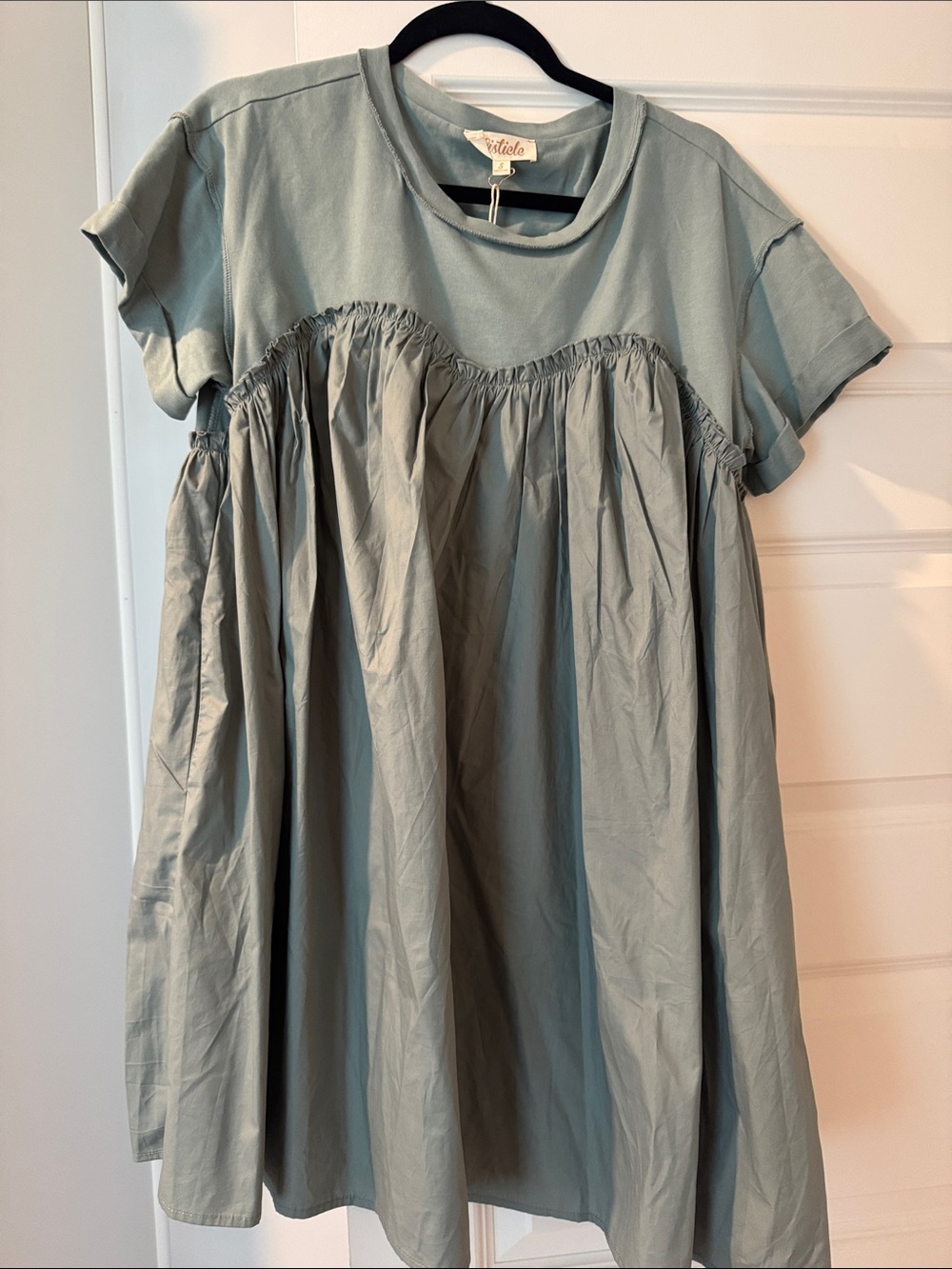 Listicle Babydoll Dress